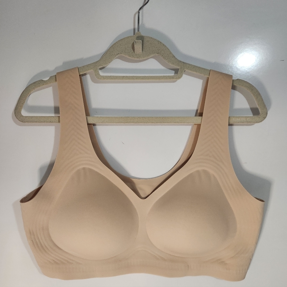 She Curve Seamless Nude Full-Coverage Jelly Wireless Bra, Size 3XL - Picture 5 of 9